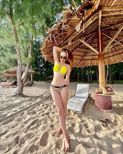 Tình cảm thắm nồng như Kỳ Duyên - Minh Triệu: một chiếc áo tắm cũng chia nhau mặc?-3