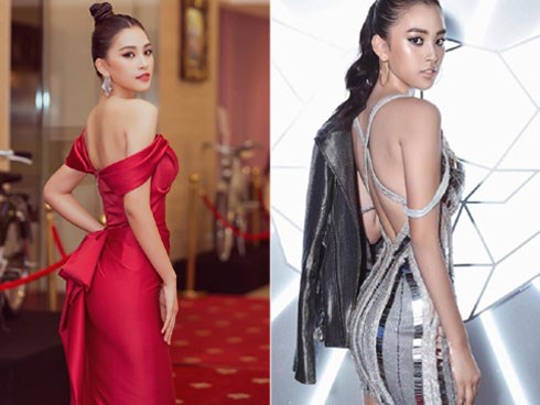 Những lần khoe eo thon, lưng cong ngực đầy của Hoa hậu Tiểu Vy