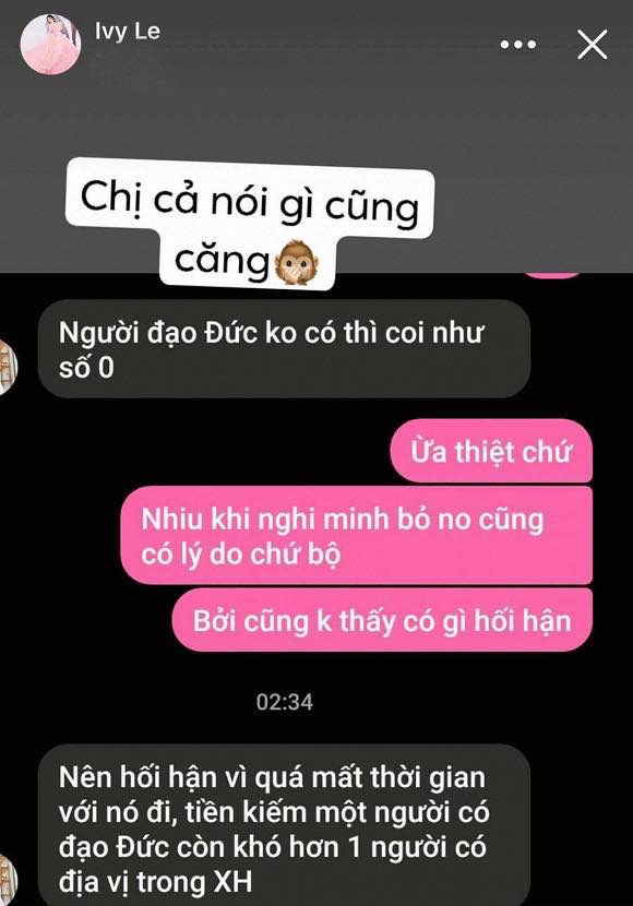 Vợ cũ Hồ Quang Hiếu đăng đàn ẩn ý, mỉa mai nam ca sĩ không có đạo đức?-1