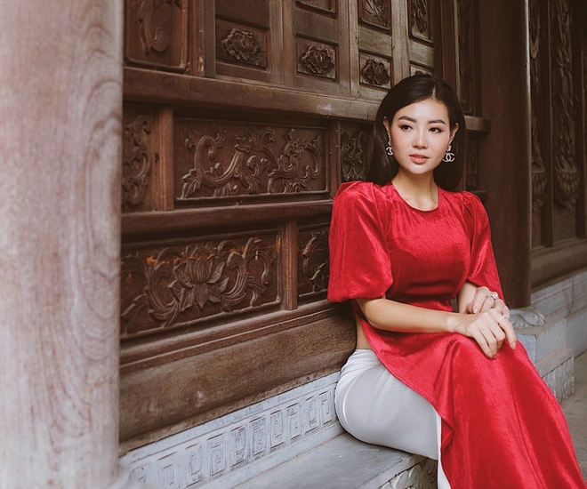 Diễn viên Thanh Hương duyên dáng, xinh đẹp trong tà áo dài-4