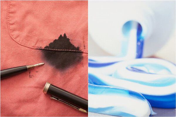 Lấy kem đánh răng bôi vào nách áo, loại sạch vết bẩn, áo cũ mà tưởng áo mới mua-3