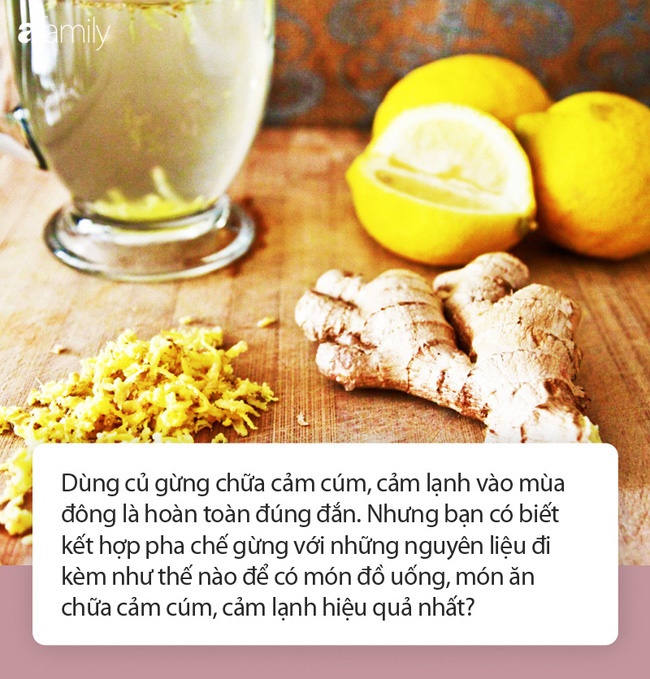 Mùa cảm cúm, cảm lạnh: Những đồ uống, món ăn chữa bệnh siêu dễ từ củ gừng ai cũng nên dắt túi để xua đuổi bệnh-2