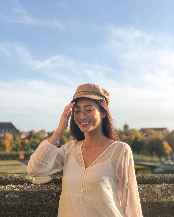 Nhan sắc Lương Thùy Linh thay đổi ra sao sau 4 tháng đăng quang?-5