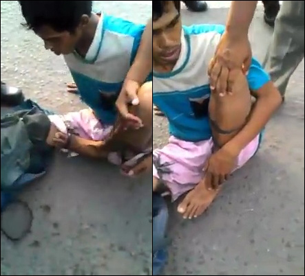 Thu nhập siêu khủng từ nghề ăn xin: Sốc với chiêu thức biến lành lặn thành tàn tật-2