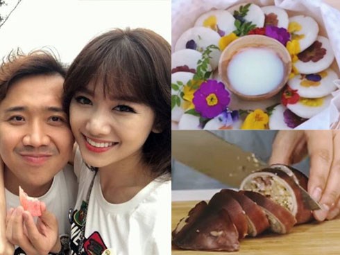 Trấn Thành tủi thân vì vợ không bao giờ nấu ăn, Hari sang Hàn tập làm món đẹp như mơ