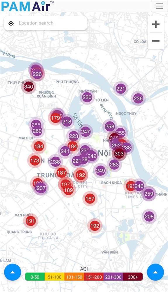 Không khí Hà Nội tiếp tục ô nhiễm nghiêm trọng khiến nhiều người phải thốt lên đầy hoang mang: Không muốn bước ra đường luôn-1