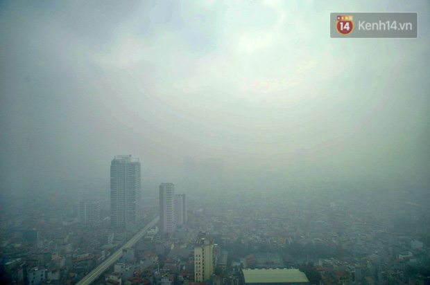 Không khí Hà Nội tiếp tục ô nhiễm nghiêm trọng khiến nhiều người phải thốt lên đầy hoang mang: Không muốn bước ra đường luôn-3