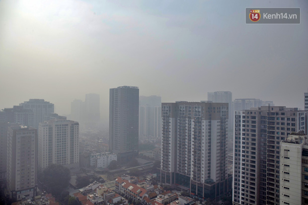 Không khí Hà Nội tiếp tục ô nhiễm nghiêm trọng khiến nhiều người phải thốt lên đầy hoang mang: Không muốn bước ra đường luôn-4