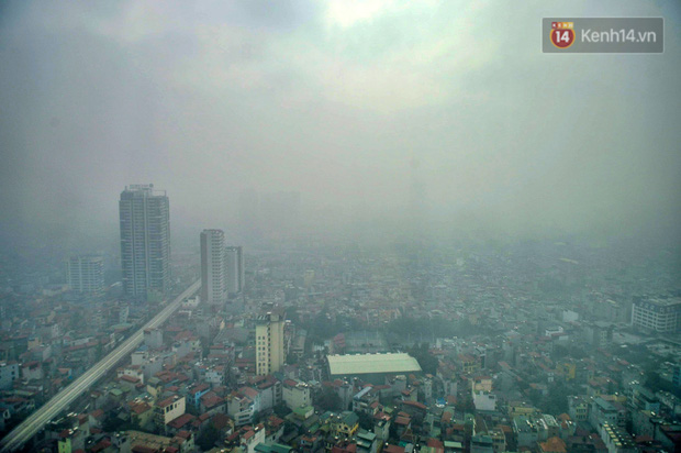 Không khí Hà Nội tiếp tục ô nhiễm nghiêm trọng khiến nhiều người phải thốt lên đầy hoang mang: Không muốn bước ra đường luôn-6