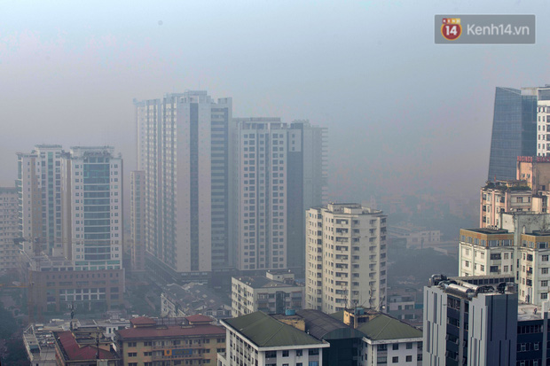 Không khí Hà Nội tiếp tục ô nhiễm nghiêm trọng khiến nhiều người phải thốt lên đầy hoang mang: Không muốn bước ra đường luôn-8