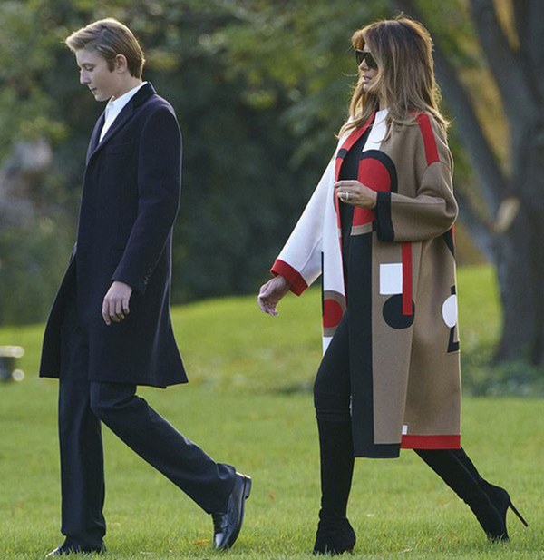 Quý tử nhà Trump bị đem ra so sánh với nhà hoạt động môi trường nhí Greta Thunberg và phản ứng bất ngờ của Đệ nhất phu nhân Mỹ-3