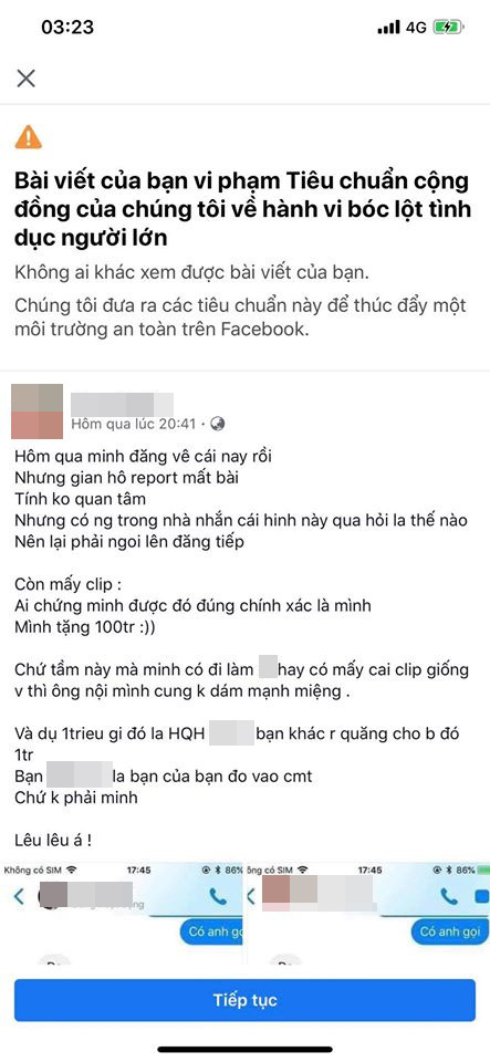 Bị dọa tung clip nóng và report bài viết, cô gái trong scandal tố Hồ Quang Hiếu cưỡng dâm chính thức lên tiếng-4