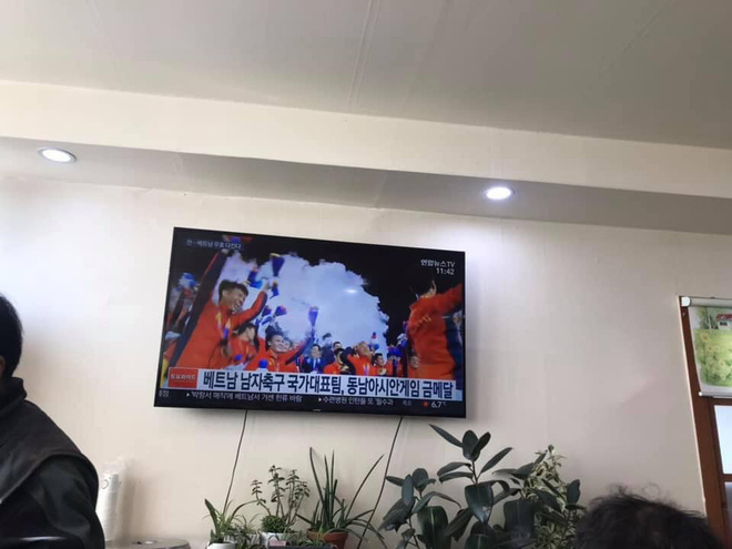 Báo chí Hàn Quốc đứng chật ở sân bay, săn đón U22 Việt Nam và HLV Park Hang-seo-3