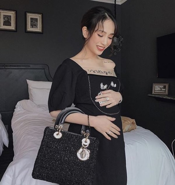 Con gái Minh Nhựa mặc bikini khoe bụng bầu, hút cả chục nghìn like vì quá xinh-4