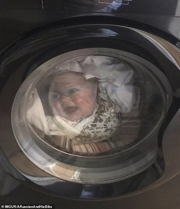 Người cha bủn rủn chân tay khi phát hiện gương mặt con mình trong máy giặt nhưng sự thật đằng sau đó khiến ai cũng ngã ngửa-1