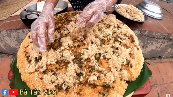 Cơm cháy siêu to khổng lồ của Bà Tân Vlog vỡ tan tành, một lần nữa bà lại thất bại rồi!-7