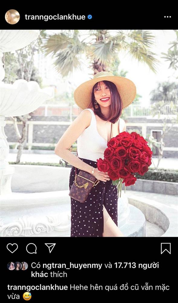 Có mẹ bỉm sữa nào được như Lan Khuê: Khi bầu bí thì thon gọn như không có gì, vừa sinh xong được vài ngày đã diện vừa in váy áo cũ-2