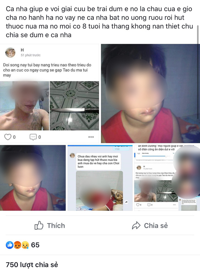 Vụ cha ép con 8 tuổi uống rượu gây phẫn nộ: Người vợ xin dư luận tha thứ cho chồng-1