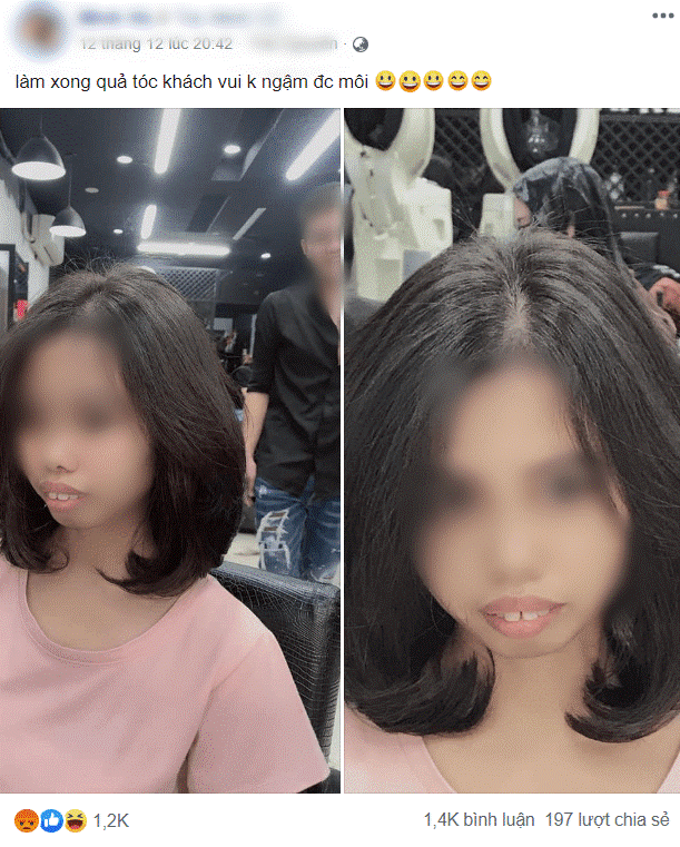 Tự ý đăng ảnh khách hàng cùng dòng chú thích vô duyên, chủ tiệm salon làm tóc khiến dân mạng phẫn nộ-1