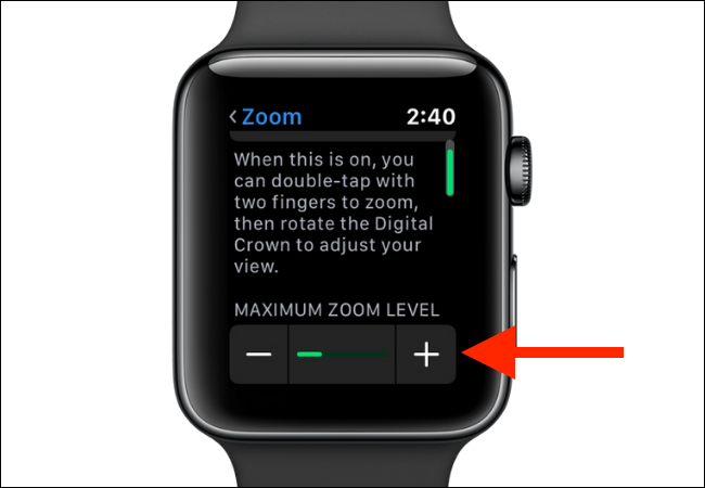 Cách sử dụng tính năng phóng to nội dung trên Apple Watch-5