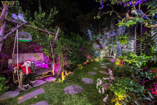 Choáng ngợp sắc màu Noel trong biệt thự 60 tỷ của Đàm Vĩnh Hưng-4