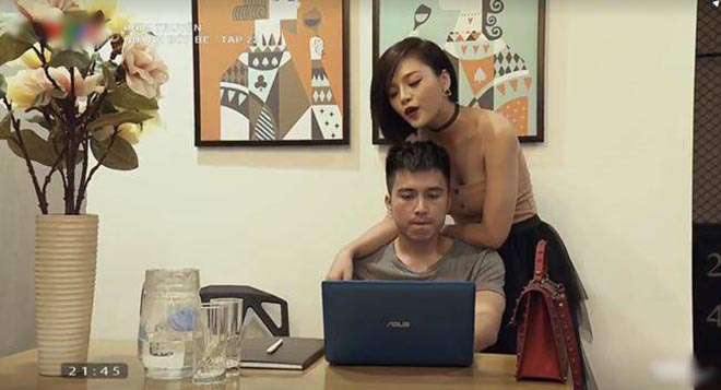 Cảnh nóng táo bạo trong sự nghiệp của My Sói” Thu Quỳnh-4