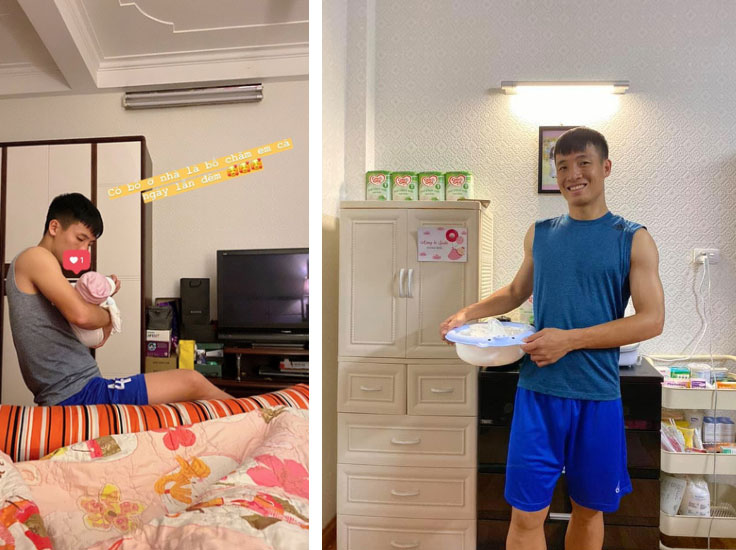 Bùi Tiến Dũng đích thị chồng quốc dân: Tắm rửa cho con đến tặng vợ xế hộp tiền tỷ, còn gì mà anh chưa làm nữa không anh?-6