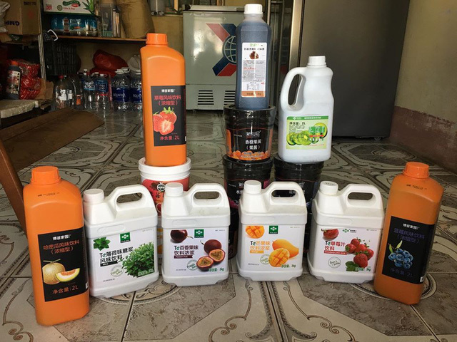 Phát hoảng đường ngô dùng để pha chế trà chanh mà giới trẻ ưa thích-3