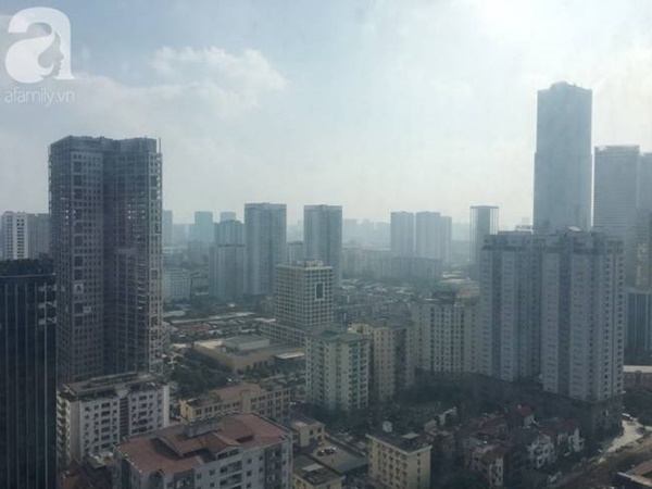 Hình ảnh chân thực về không khí Hà Nội dù trời hửng nắng-4