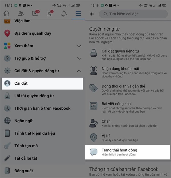 Hướng dẫn ẩn nick Facebook Messenger để không ai biết bạn online-2