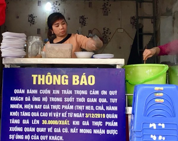 Thịt lợn tới 280.000 đồng/kg, hàng ăn đồng loạt tăng giá-1