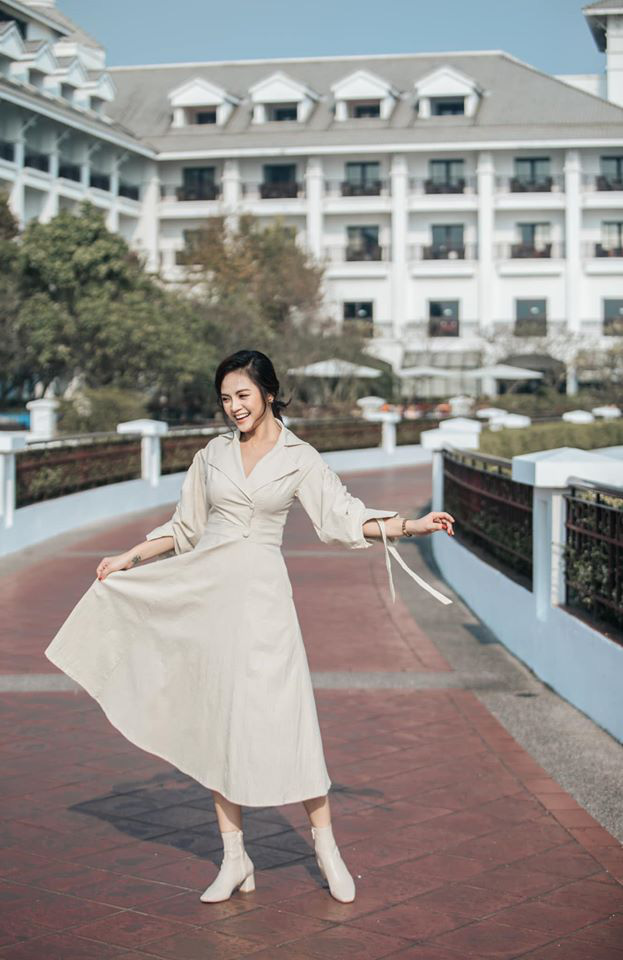 Hậu tin đồn lộ clip nóng, My Sói Thu Quỳnh tươi cười rạng rỡ hết mức-1