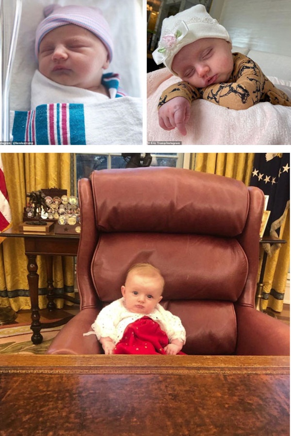 Cháu út của Tổng thống Trump gây sốt trên mạng với vẻ ngoài và thần thái không thể xem thường được-1