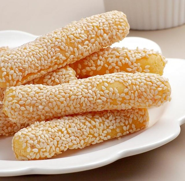 Bánh khoai lang sữa tẩm vừng - món ăn vặt lành mạnh bổ dưỡng cho bé-5