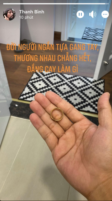 Hết Ngọc Lan công khai ôm trai trẻ, giờ đến Thanh Bình đột nhiên đăng đàn ẩn ý, trên tay còn cầm chiếc nhẫn cưới?-1