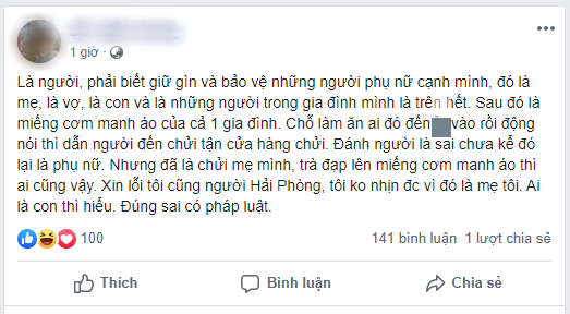 Soái ca Hải Phòng lên tiếng sau khi bị ném đá vì tát chị bán tôm: Đánh phụ nữ là sai nhưng tôi không nhịn được-1