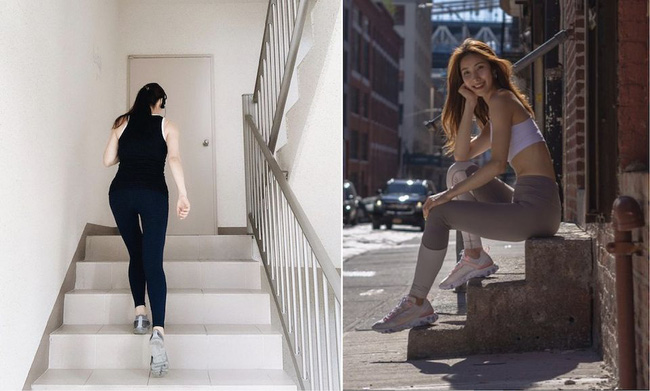 Chăm chỉ leo cầu thang mỗi ngày, cô nàng giảm được 5kg trong 1 tháng: Tòa nhà chính là phòng tập của tôi-2