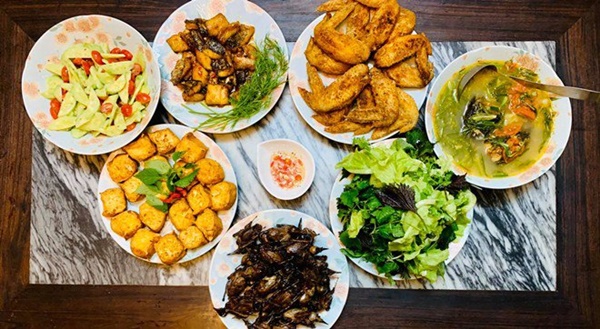 Vừa sang Mỹ định cư, Diệu Hương làm món ăn ai nhìn cũng nhớ quê nhà-5