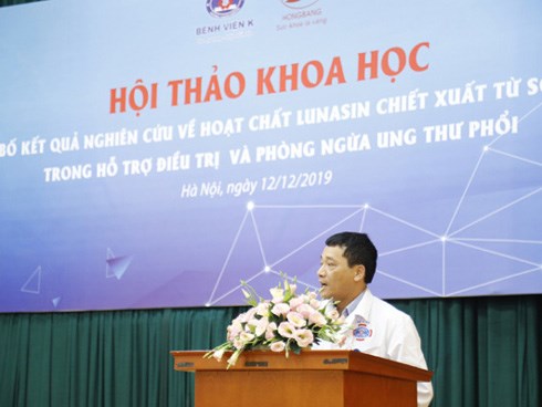 Hoạt chất mới hỗ trợ điều trị ung thư phổi