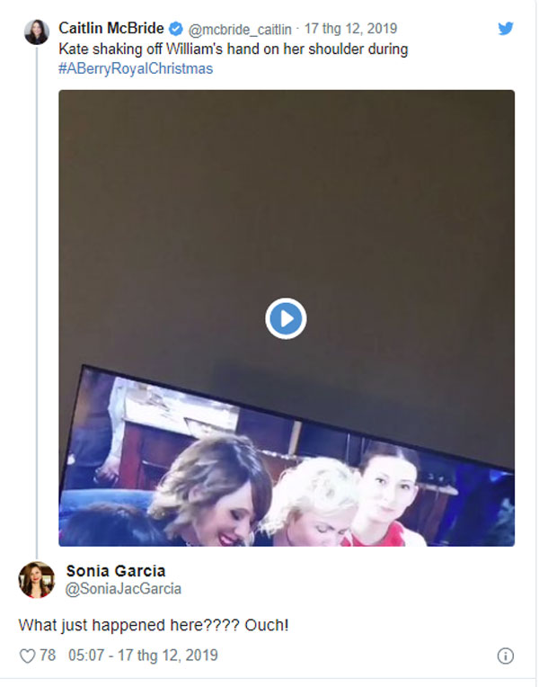 Người dùng mạng chỉ ra khoảnh khắc Công nương Kate phũ phàng với hành động thân mật của chồng trên sóng truyền hình thu hút sự chú ý-2