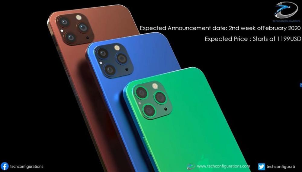 Xuất hiện mẫu iPhone 12 Pro Max màn hình không tai thỏ đẹp miên man-3