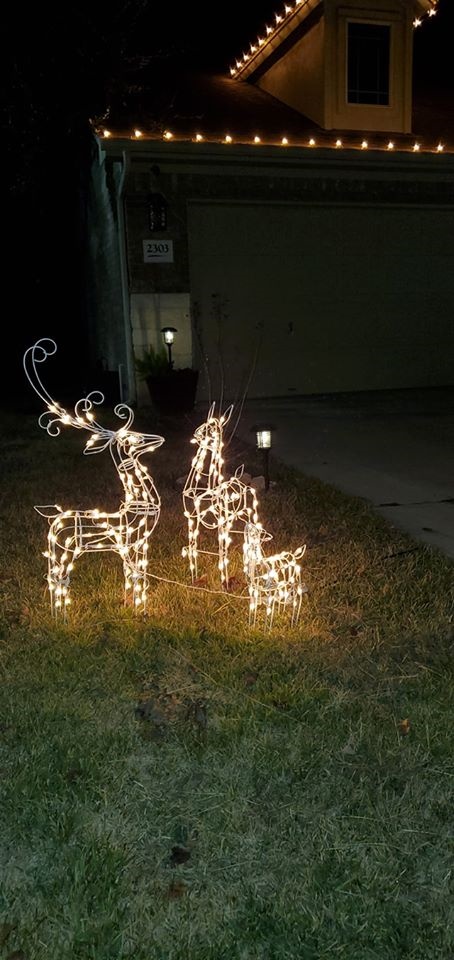 Không gian nhà lung linh, ngập tràn ánh đèn của các sao Việt tại Mỹ vào dịp Noel 2019-32