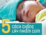 Mùa cúm bùng phát, bác sĩ nhi khuyến cáo cha mẹ phải tuân thủ thật nghiêm khắc 5 cách chống lây nhiễm cúm sau