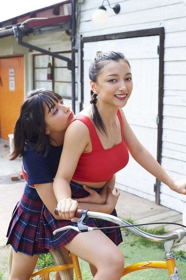 Cặp chị em lai Rumani Nhật Bản xinh đẹp như thiên thần-3