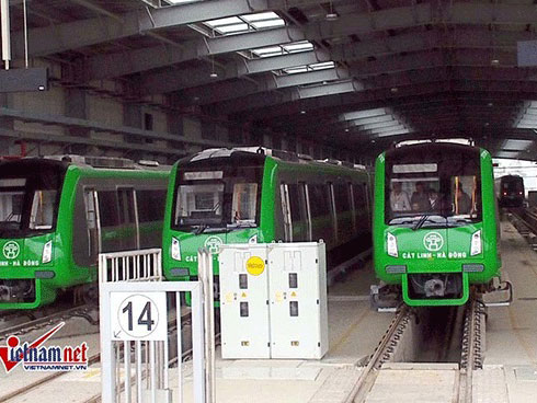 Cảnh nhếch nhác ở đường sắt Cát Linh - Hà Đông-11