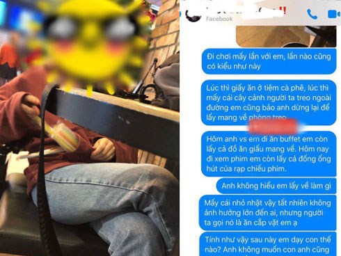 Mối tình gây bão mạng: Chia tay bạn gái vì... suốt ngày ăn cắp vặt