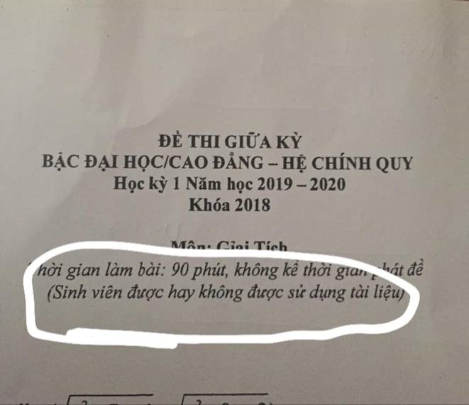 Loạt đề thi chứng tỏ thầy cô nghịch hơn cả học trò, có những đề còn gây lú-4
