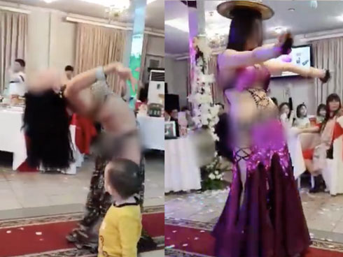 Nóng mắt với màn ăn mặc hở hang, kém duyên của cô gái trẻ trên đường phố giữa ban ngày-2