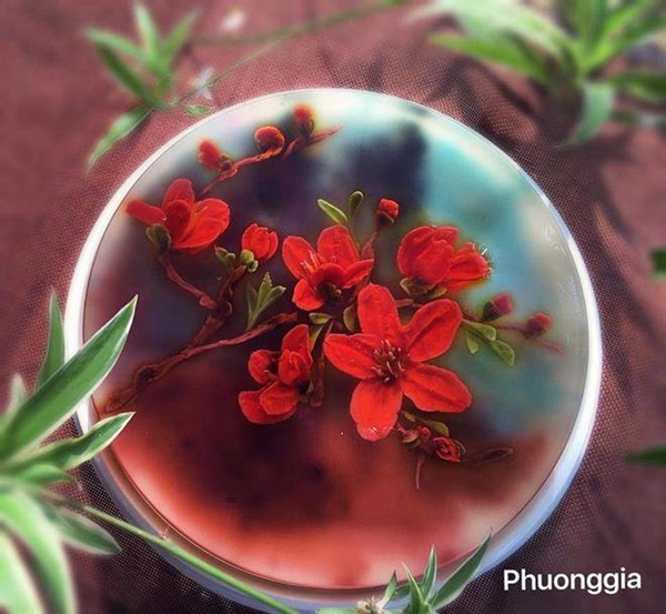 Chiếc bánh đẹp tựa như một bức tranh trong sinh nhật NSND Tự Long-8