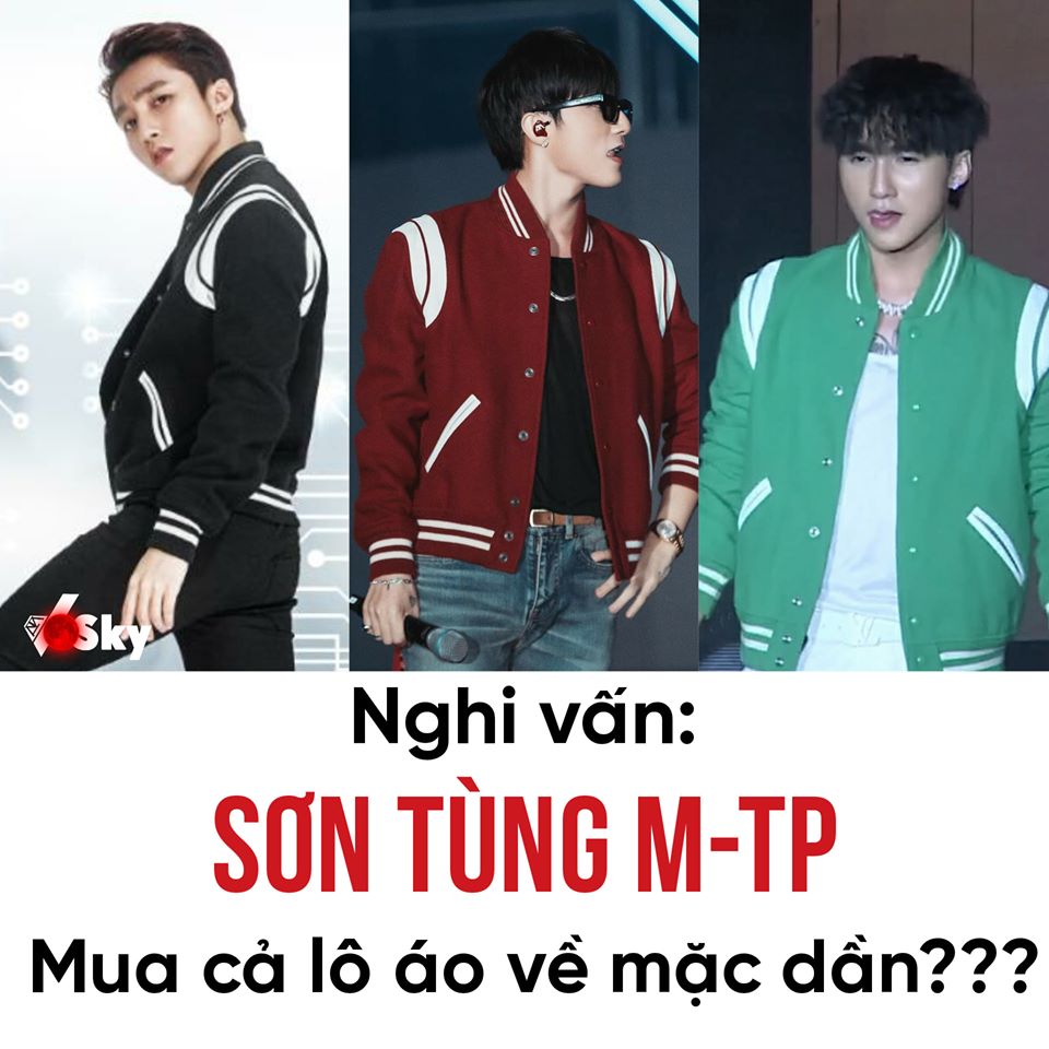 Chịu chơi như Sơn Tùng: Sắm liền tay cả lô áo hiệu cùng một mẫu về mặc dần-5